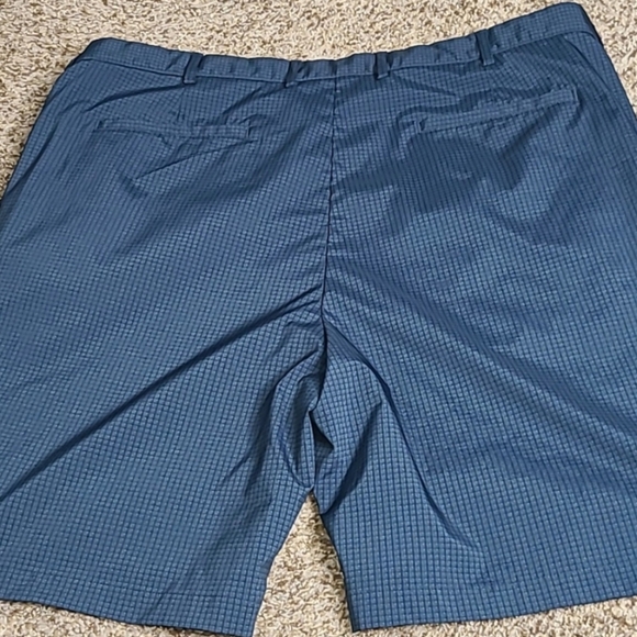 Greg Norman Collection Navy Houndstooth Trousers - Picture 6 of 9